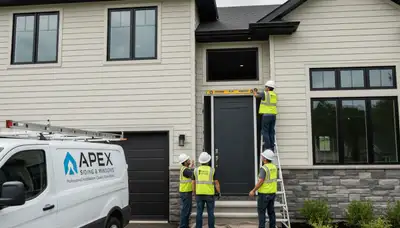 Professional door installation by vinyl siding experts in Indianapolis, IN