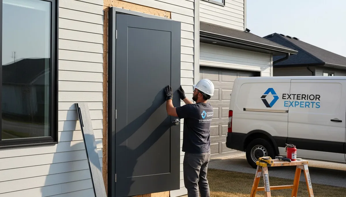 Professional door installation by vinyl siding experts in Indianapolis, IN