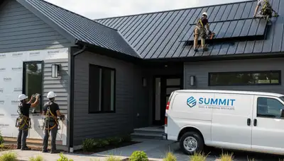 Professional metal roofing installation in Indianapolis, IN by Next Level Exteriors roofing experts