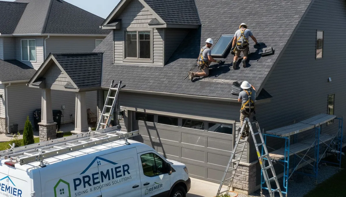 Professional roof repair and vinyl siding contractors in Indianapolis, IN