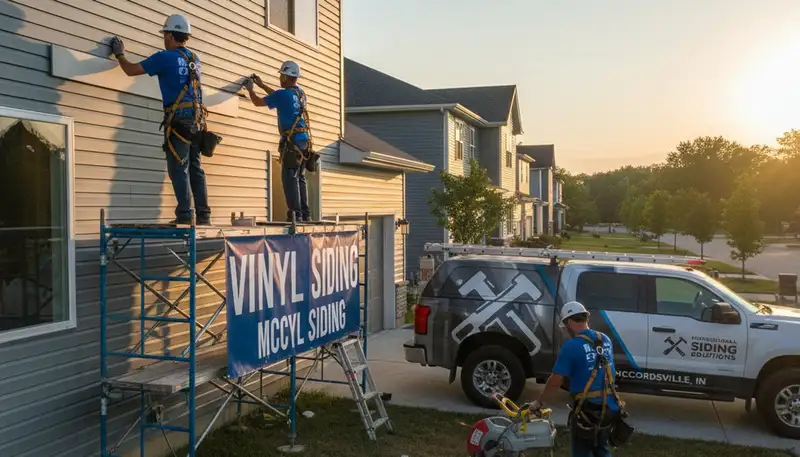 Professional vinyl siding contractors in Indianapolis IN improving home exteriors