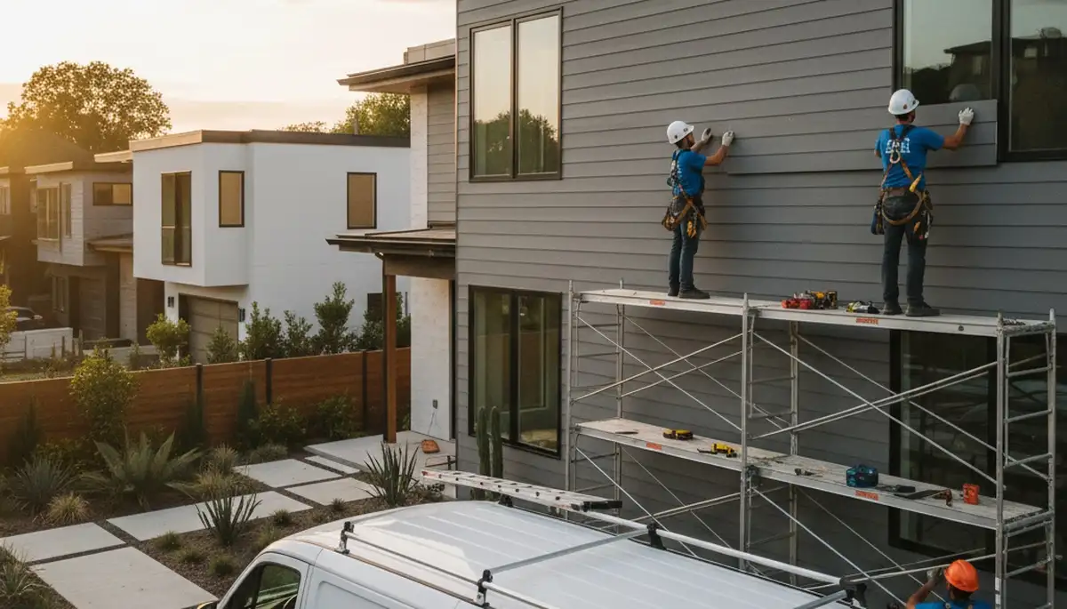 Vinyl siding installation by expert contractors in Indianapolis, IN
