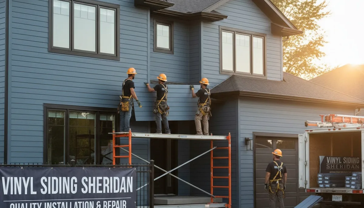 Professional vinyl siding installation by expert contractors in Indianapolis, IN